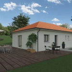 Projet maison neuve à Trept à partir de 282 895 € - Construction clés en main