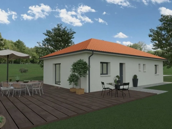 Projet maison neuve à Trept à partir de 282 895 € - Construction clés en main
