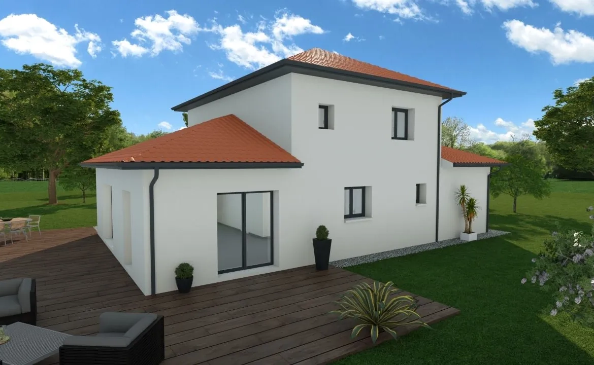 Projet maison neuve à Trept à partir de 282 895 € - Construction clés en main 