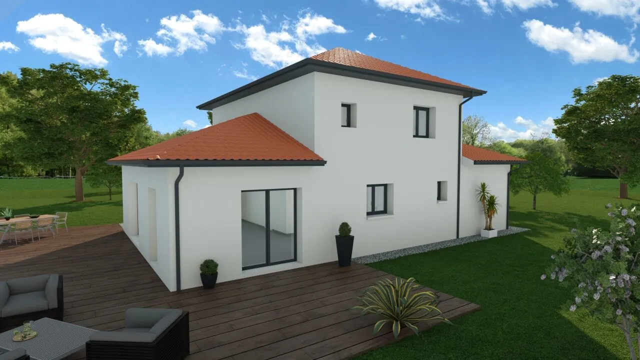 Projet maison neuve à Trept à partir de 282 895 € - Construction clés en main 