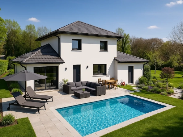 Offre terrain + maison neuve à Trept à partir de 282 895 €