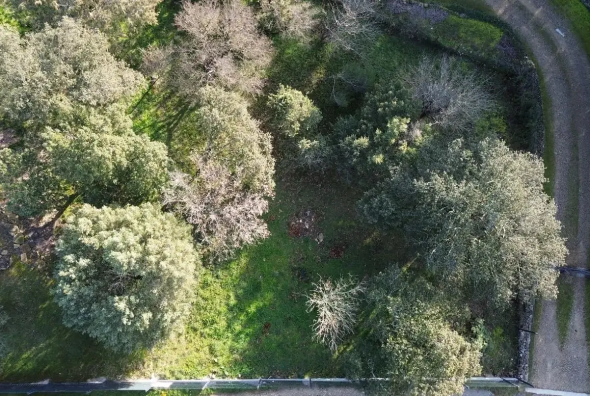 Terrain constructible de 574m² à vendre à Castillon du Gard – secteur résidentiel 