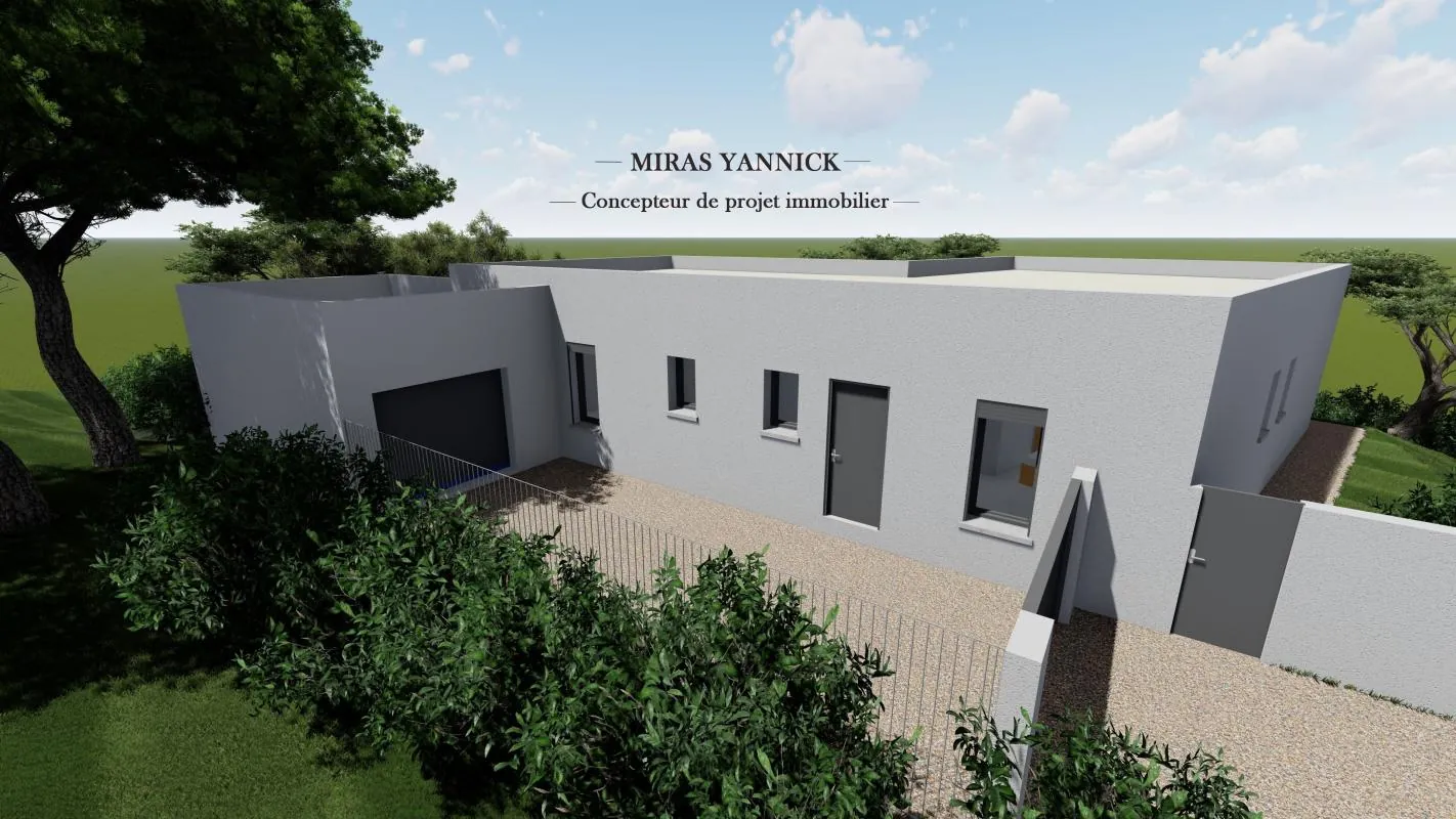Terrain constructible de 574m² à vendre à Castillon du Gard – secteur résidentiel 