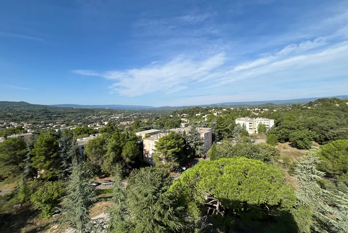 Appartement T5 de 104 m² avec vue imprenable sur le Luberon à Apt 