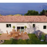 Maison neuve 3 chambres avec garage à Champsac - Prix tout compris