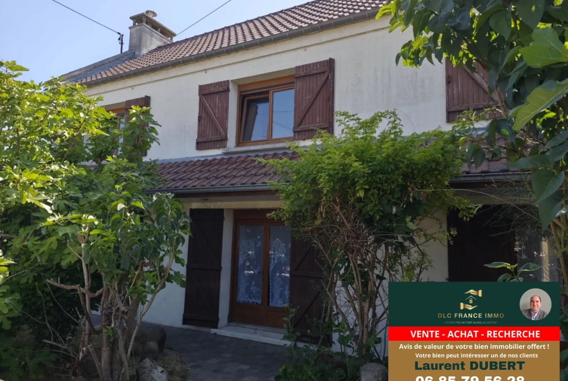 Maison individuelle à Wallers proche Lille et Valenciennes à moderniser 