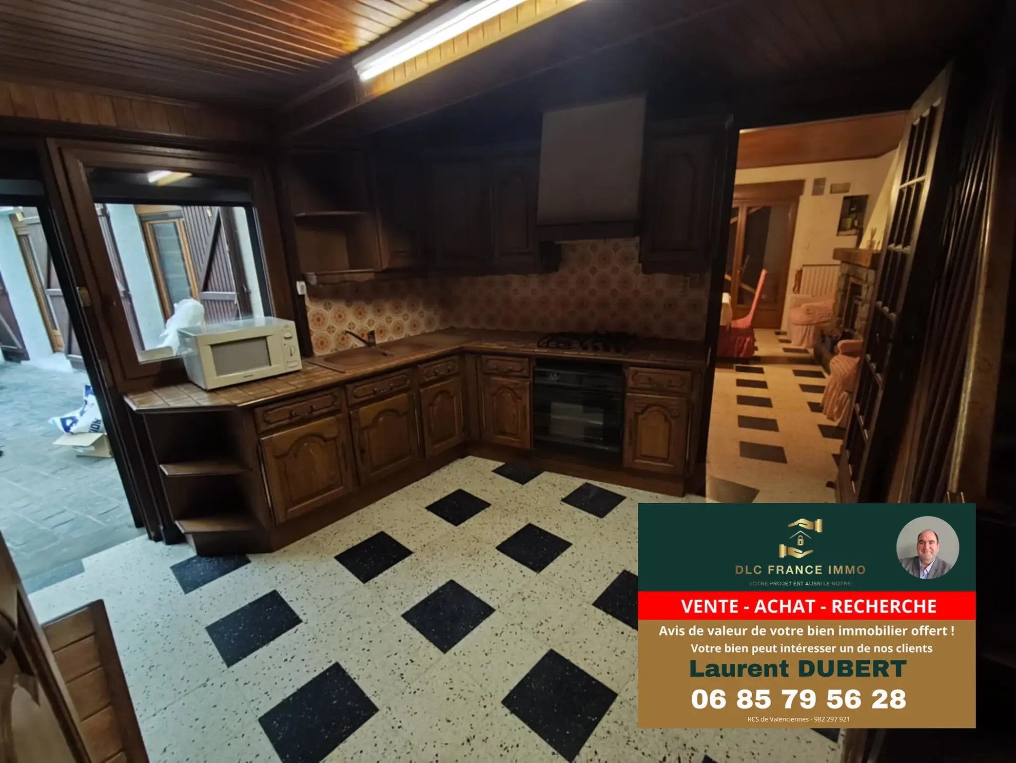 Maison individuelle à Wallers proche Lille et Valenciennes à moderniser 