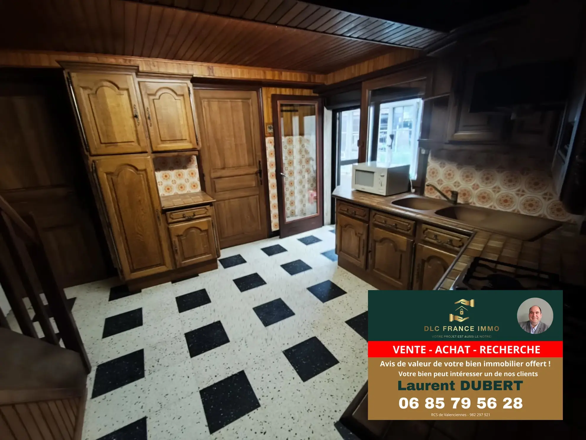 Maison individuelle à Wallers proche Lille et Valenciennes à moderniser 