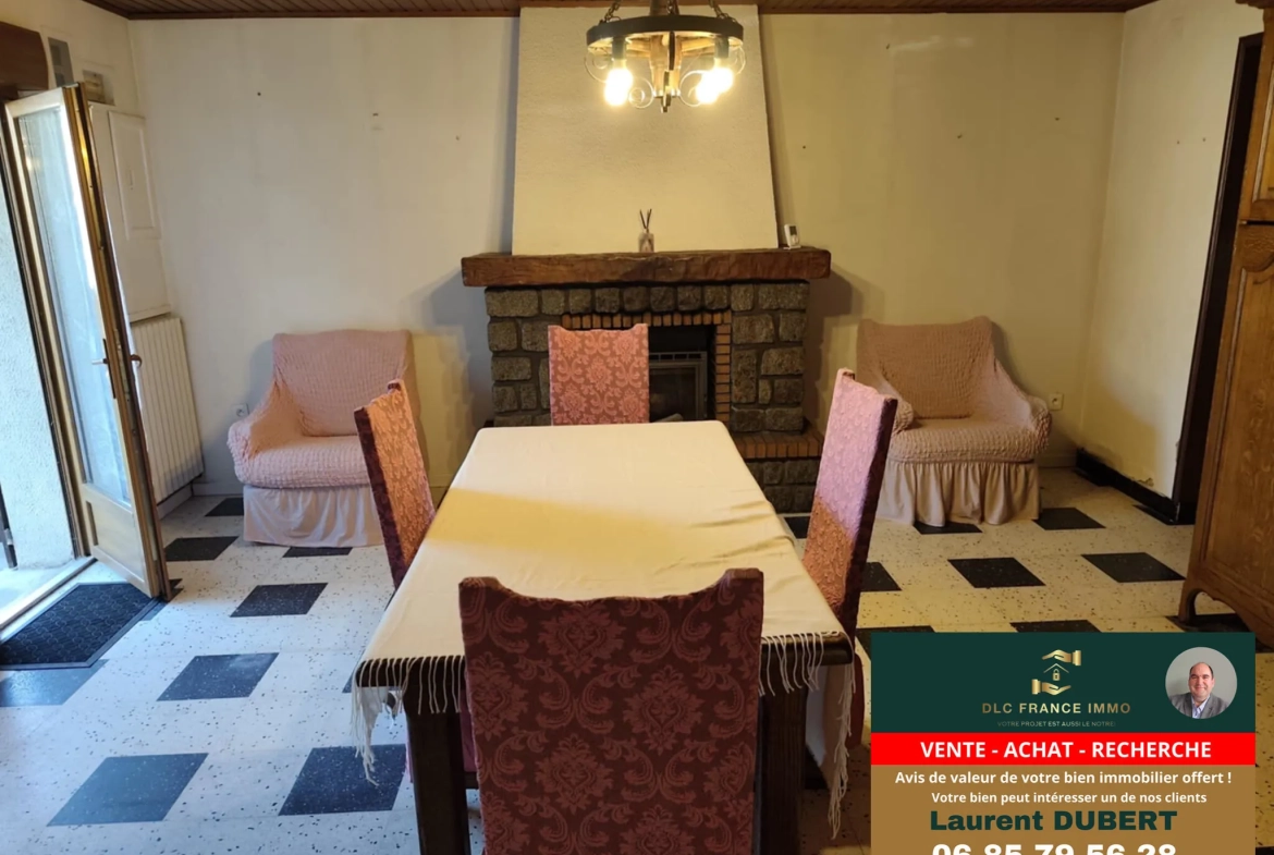 Maison individuelle à Wallers proche Lille et Valenciennes à moderniser 