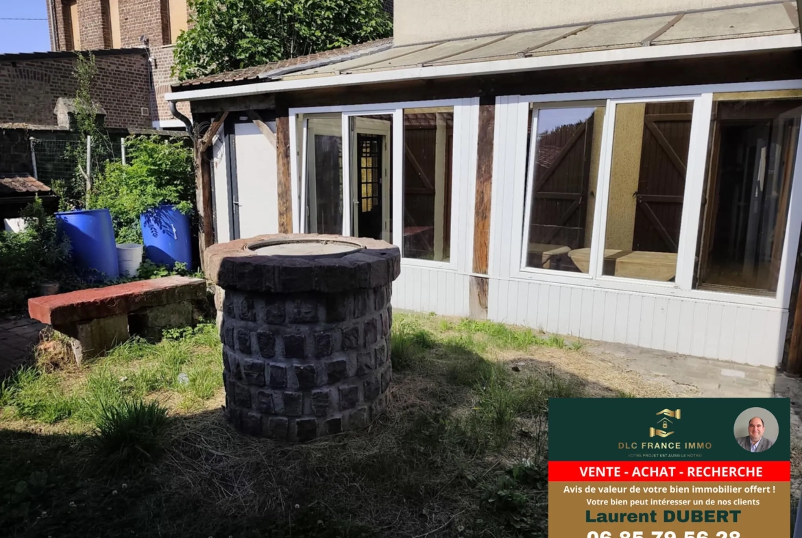 Maison individuelle à Wallers proche Lille et Valenciennes à moderniser 