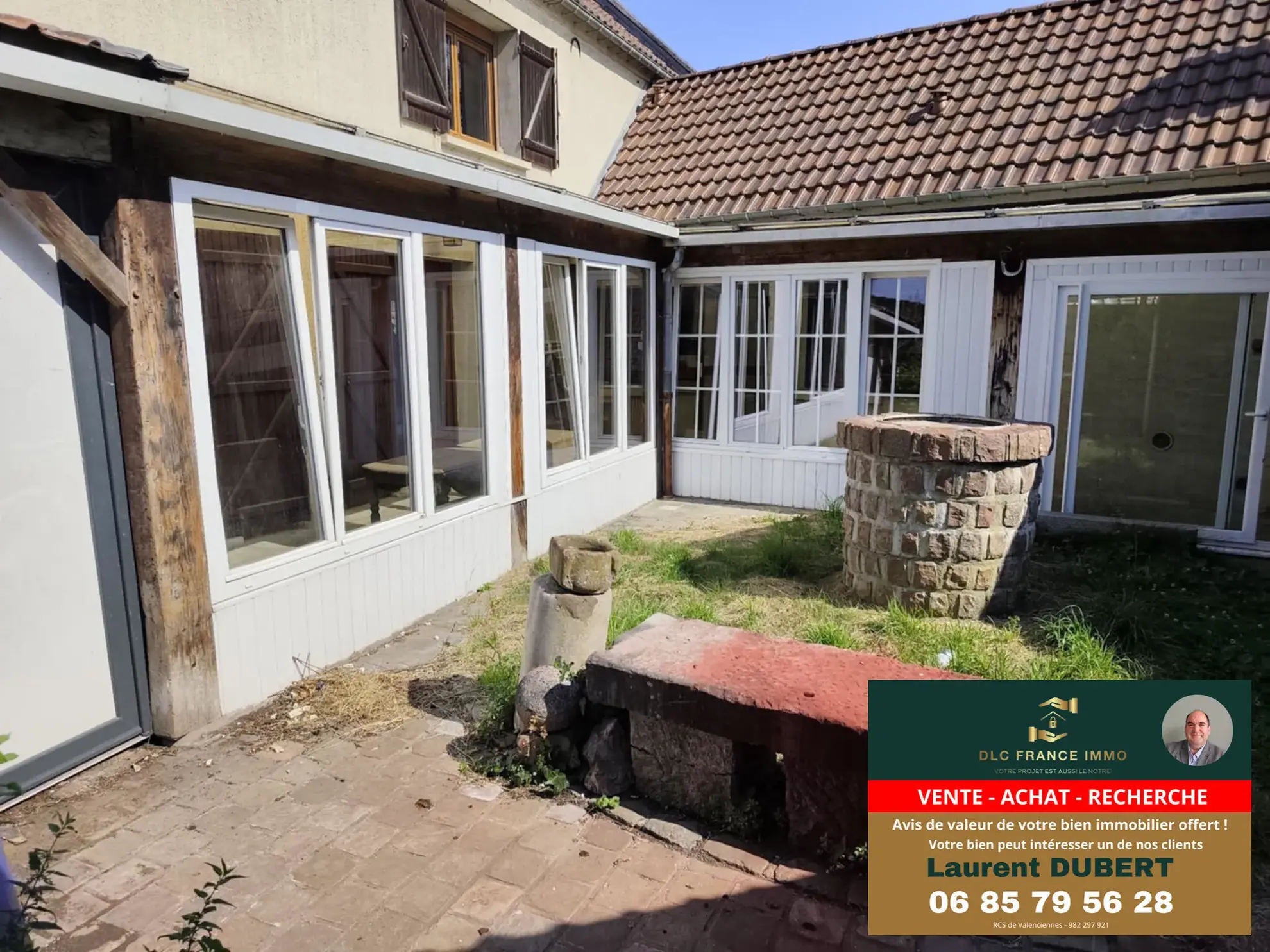 Maison individuelle à Wallers proche Lille et Valenciennes à moderniser 
