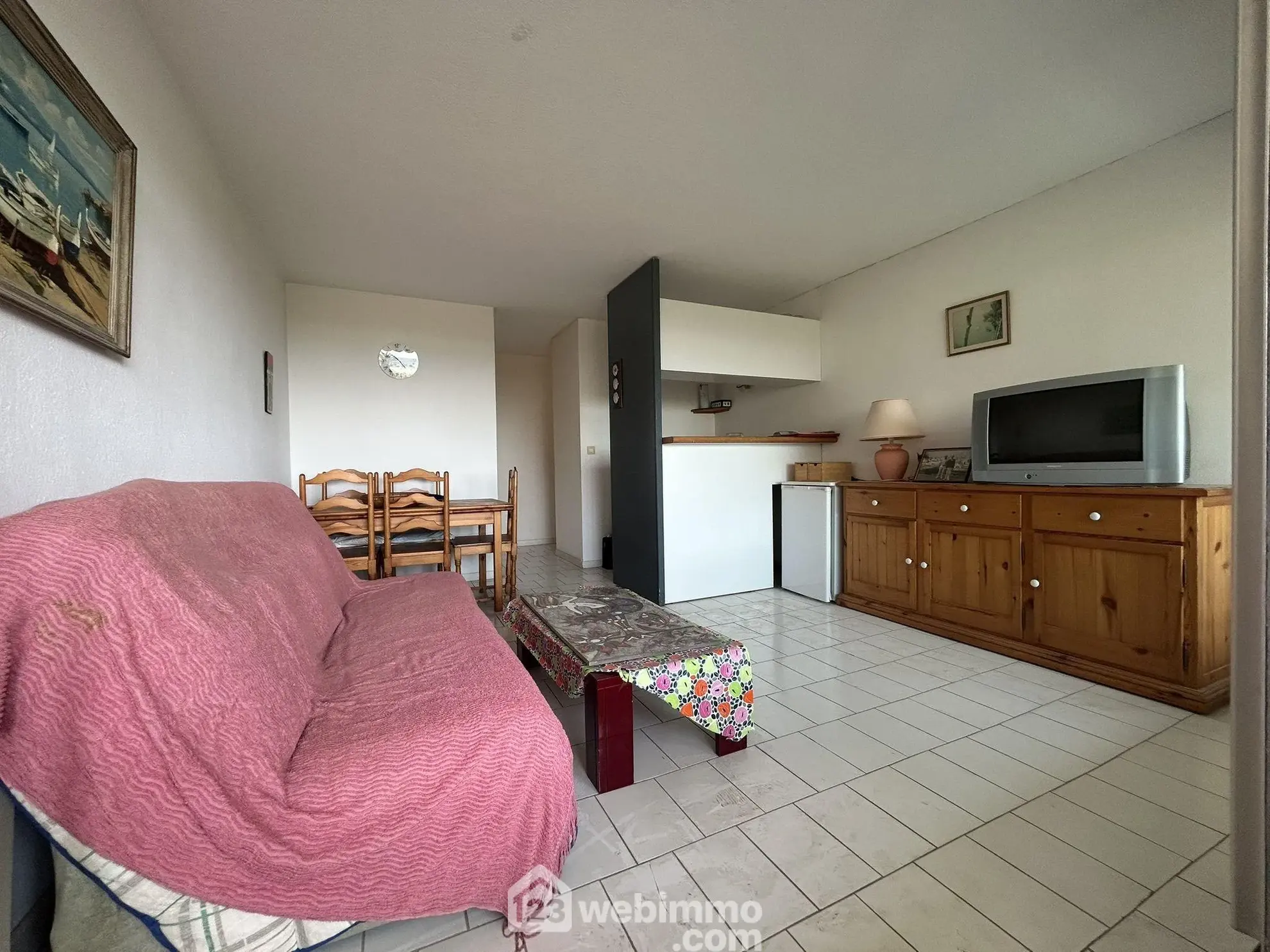 Appartement 2 pièces avec terrasse et vue mer à Canet-Plage Sud 