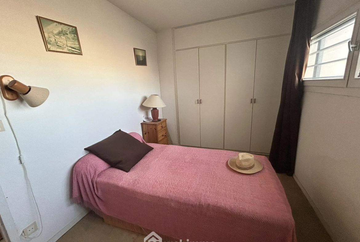 Appartement 2 pièces avec terrasse et vue mer à Canet-Plage Sud 