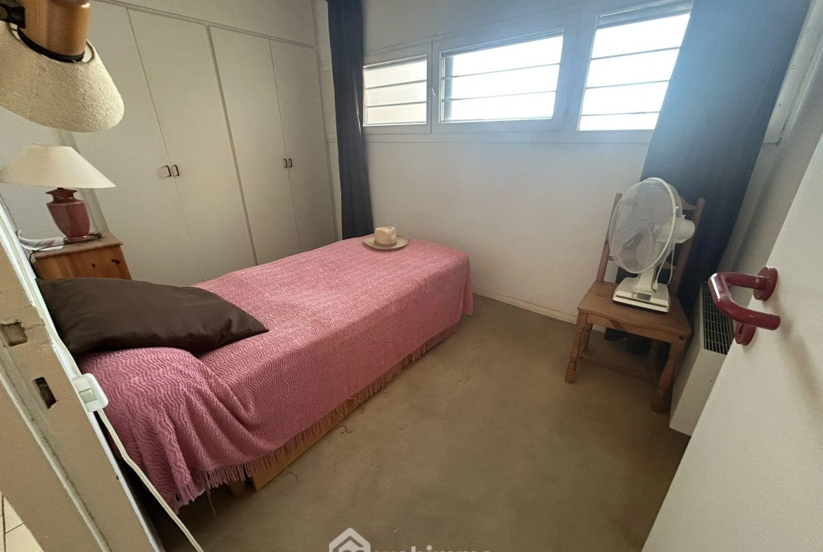 Appartement 2 pièces avec terrasse et vue mer à Canet-Plage Sud 