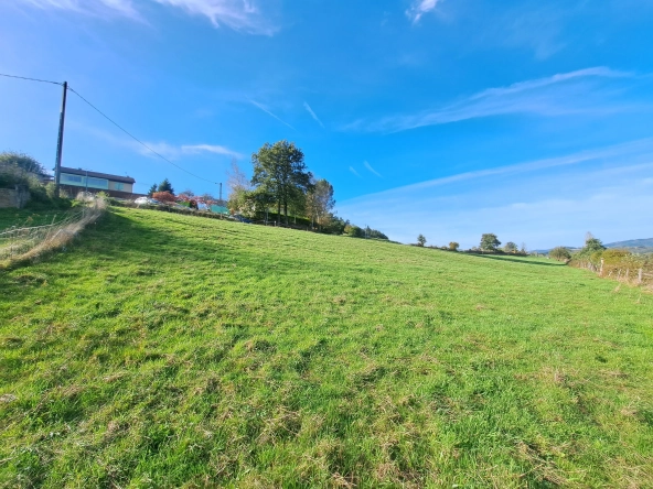 Terrain constructible de 1470 m² à Ambert avec vue sur les Monts du Forez