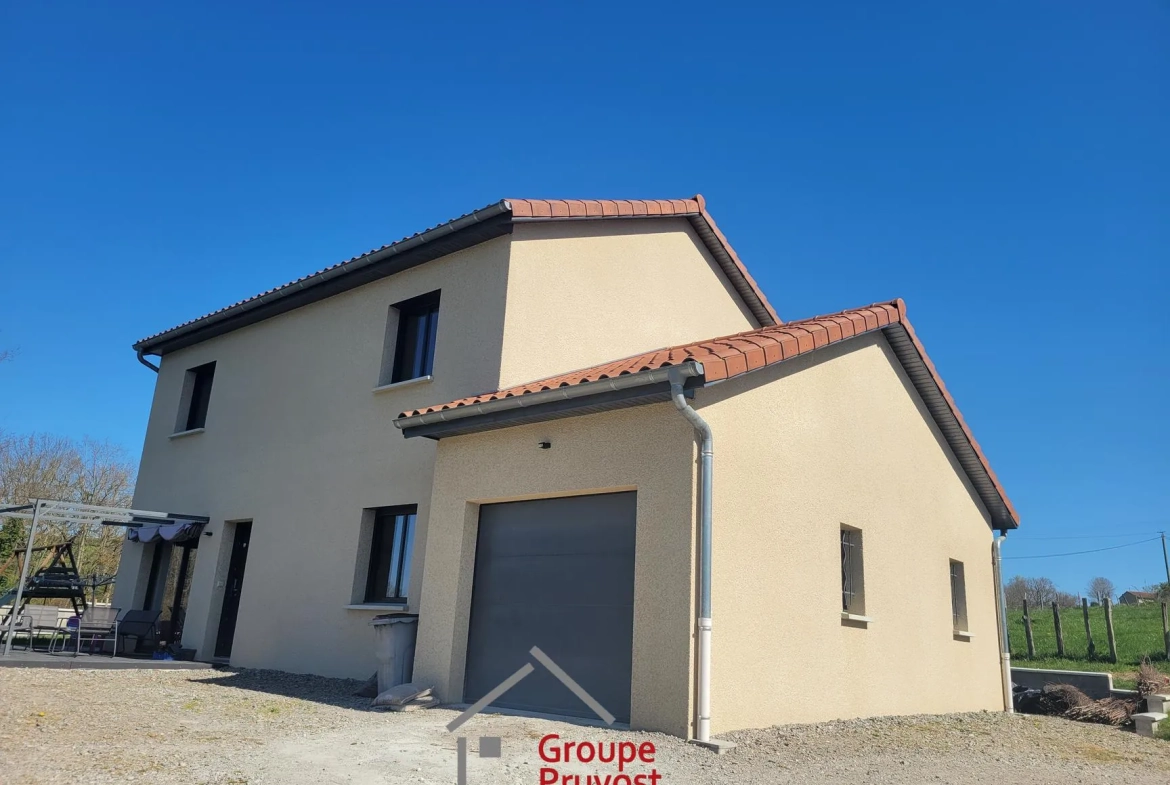 Belle maison familiale de 130m² à Iguérande avec garage et jardin arboré 