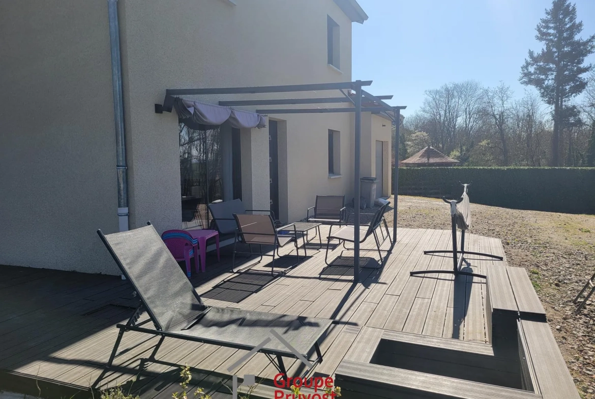 Belle maison familiale de 130m² à Iguérande avec garage et jardin arboré 