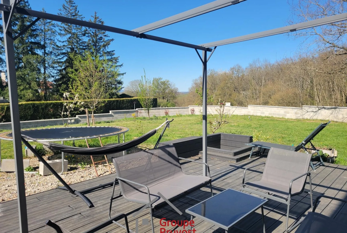 Belle maison familiale de 130m² à Iguérande avec garage et jardin arboré 
