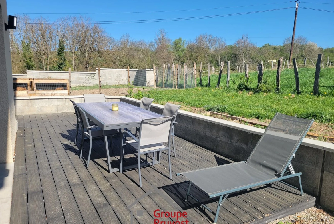 Belle maison familiale de 130m² à Iguérande avec garage et jardin arboré 