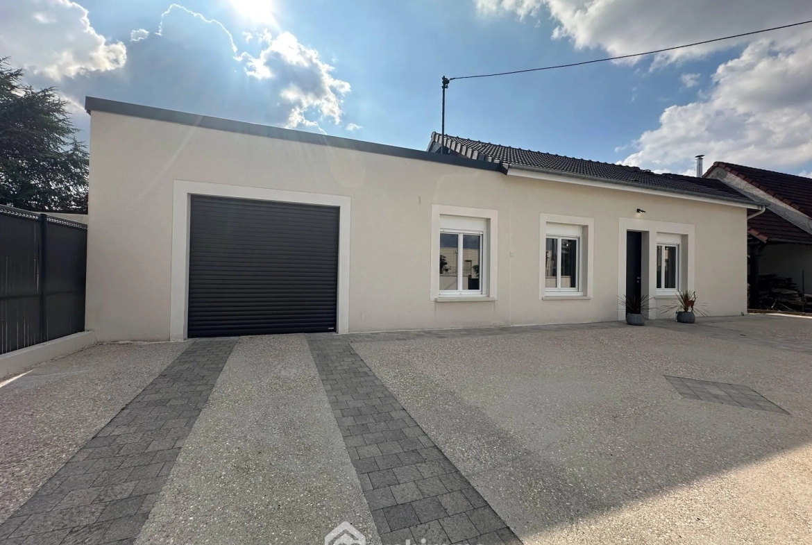 Vente d'un pavillon de 68 m² à Laon avec garage et terrain clos 