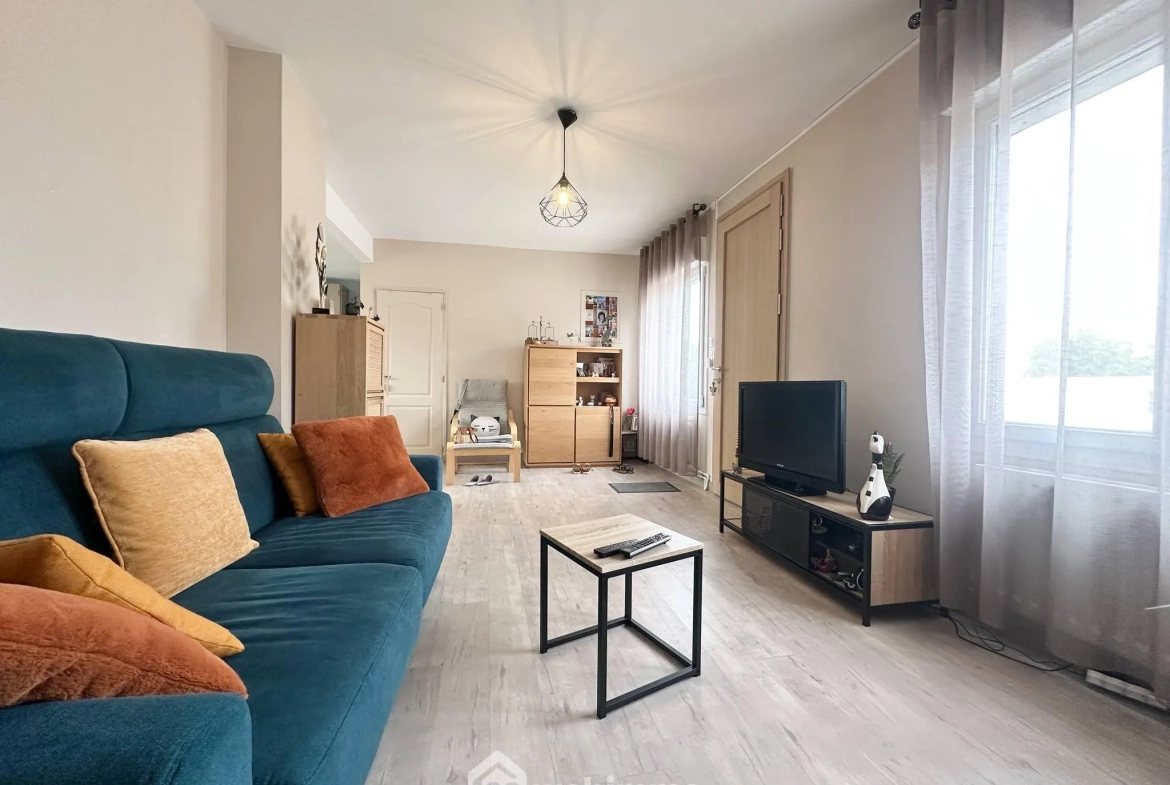 Vente d'un pavillon de 68 m² à Laon avec garage et terrain clos 