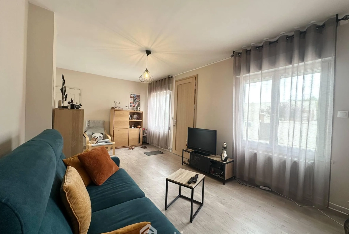 Vente d'un pavillon de 68 m² à Laon avec garage et terrain clos 