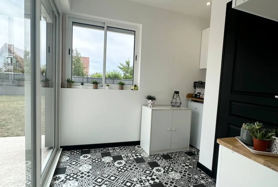 Vente d'un pavillon de 68 m² à Laon avec garage et terrain clos 