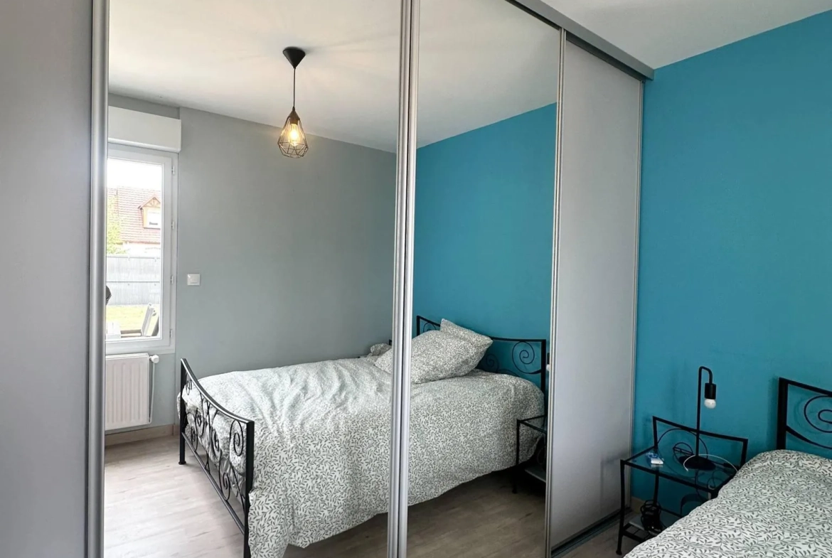 Vente d'un pavillon de 68 m² à Laon avec garage et terrain clos 