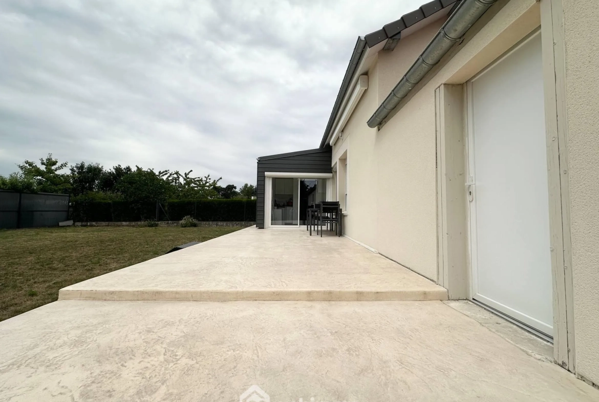 Vente d'un pavillon de 68 m² à Laon avec garage et terrain clos 