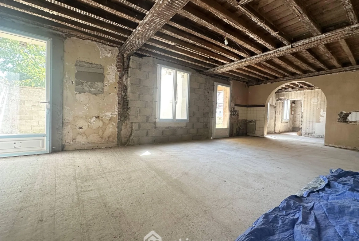 Maison à Rénover de 135 m² à Athies-sous-Laon avec Grand Potentiel 