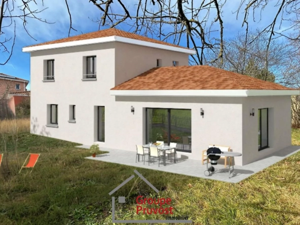 Terrains constructibles à Vaugneray avec permis de construire
