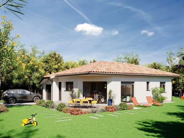 Maison neuve 2 chambres avec garage à Linxe près de l’océan