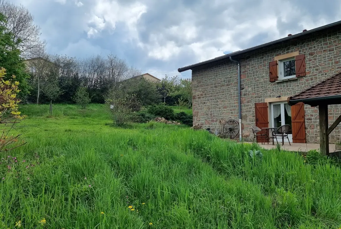 Magnifique maison en pierre avec grand potentiel à La Ville 69470 