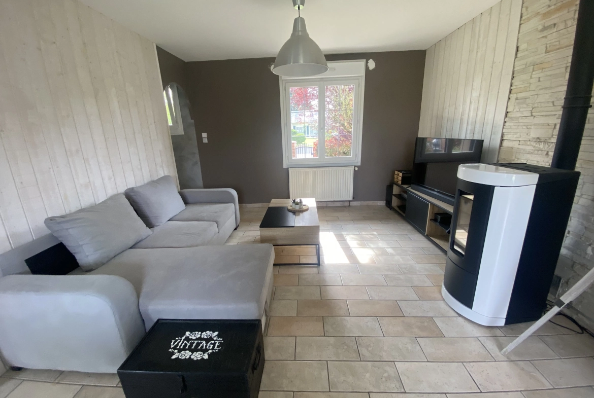 Maison individuelle à Amy avec jardin, garage et 3 chambres - 90 m² 