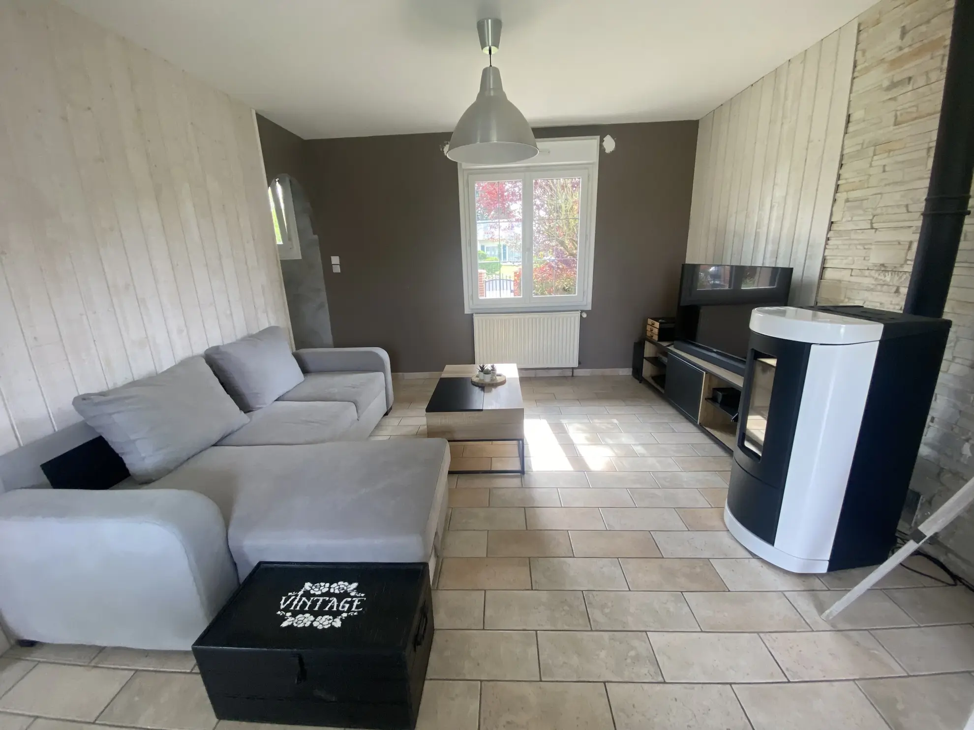 Maison individuelle à Amy avec jardin, garage et 3 chambres - 90 m² 