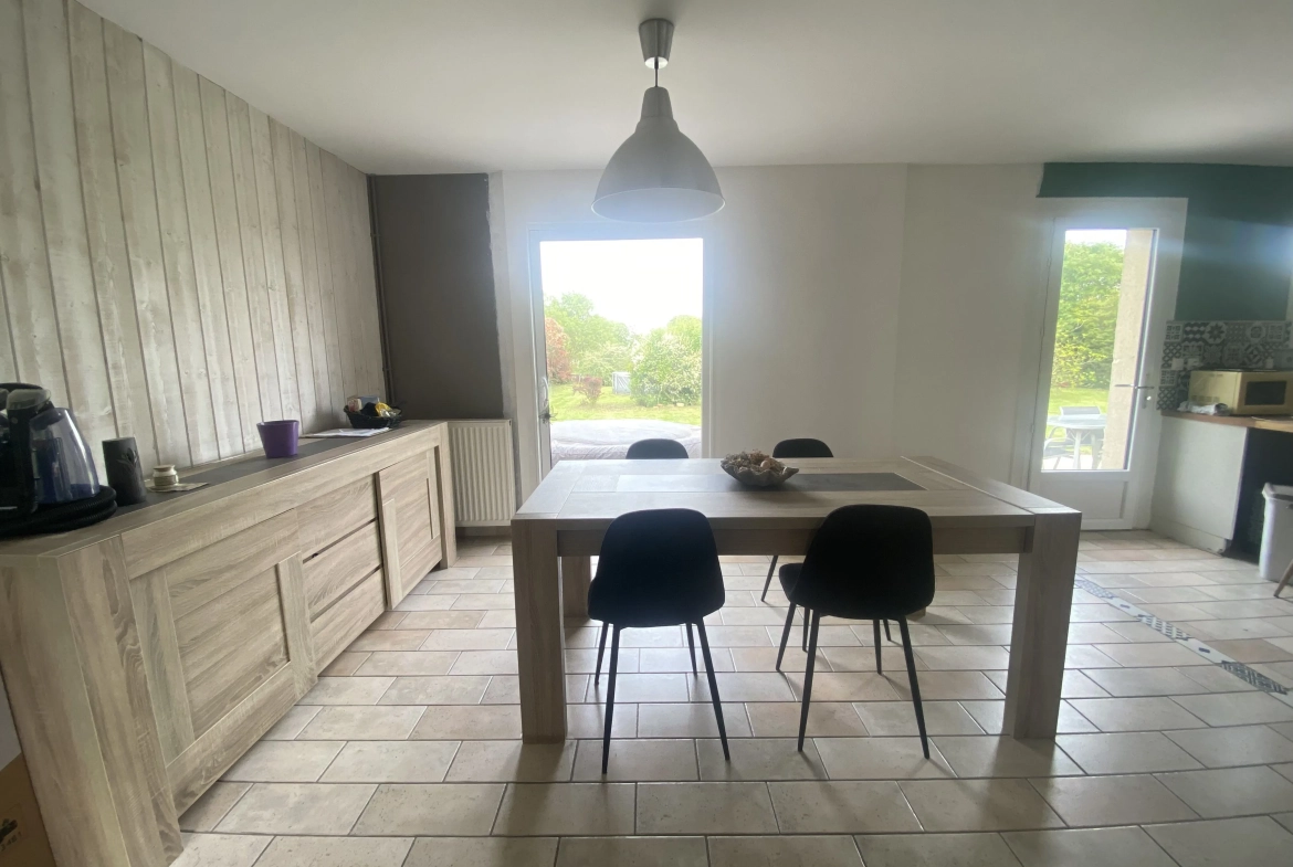 Maison individuelle à Amy avec jardin, garage et 3 chambres - 90 m² 