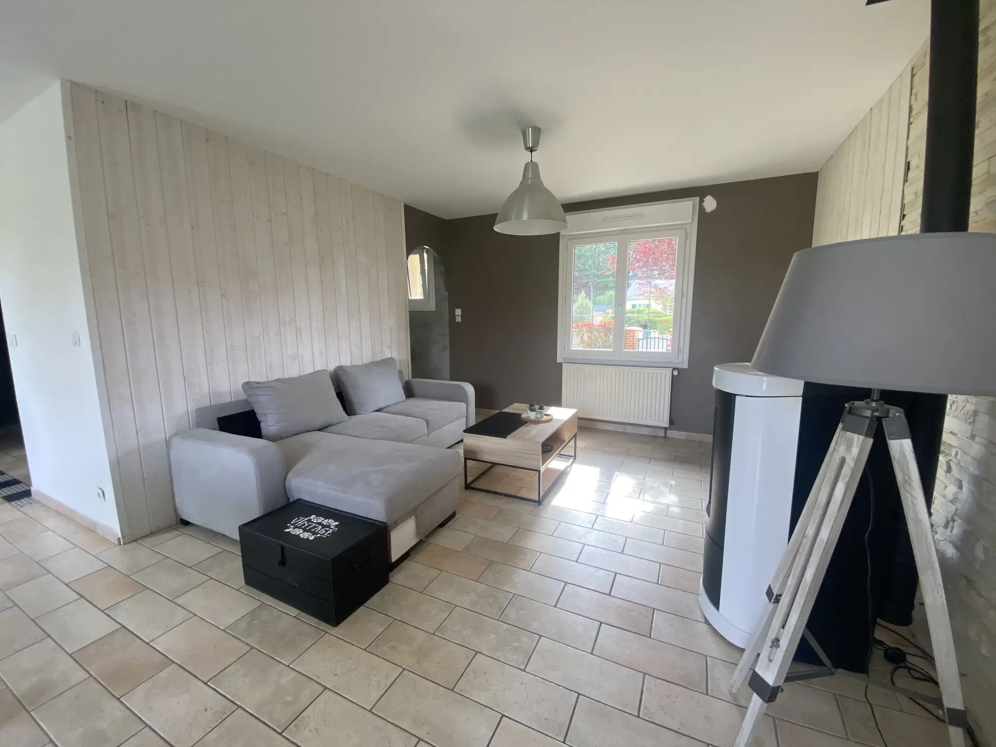 Maison individuelle à Amy avec jardin, garage et 3 chambres - 90 m² 