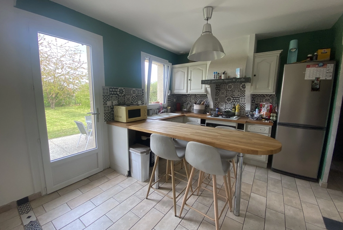 Maison individuelle à Amy avec jardin, garage et 3 chambres - 90 m² 