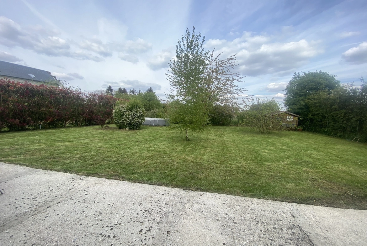 Maison individuelle à Amy avec jardin, garage et 3 chambres - 90 m² 