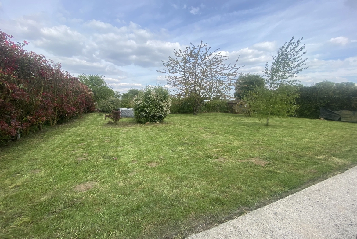 Maison individuelle à Amy avec jardin, garage et 3 chambres - 90 m² 