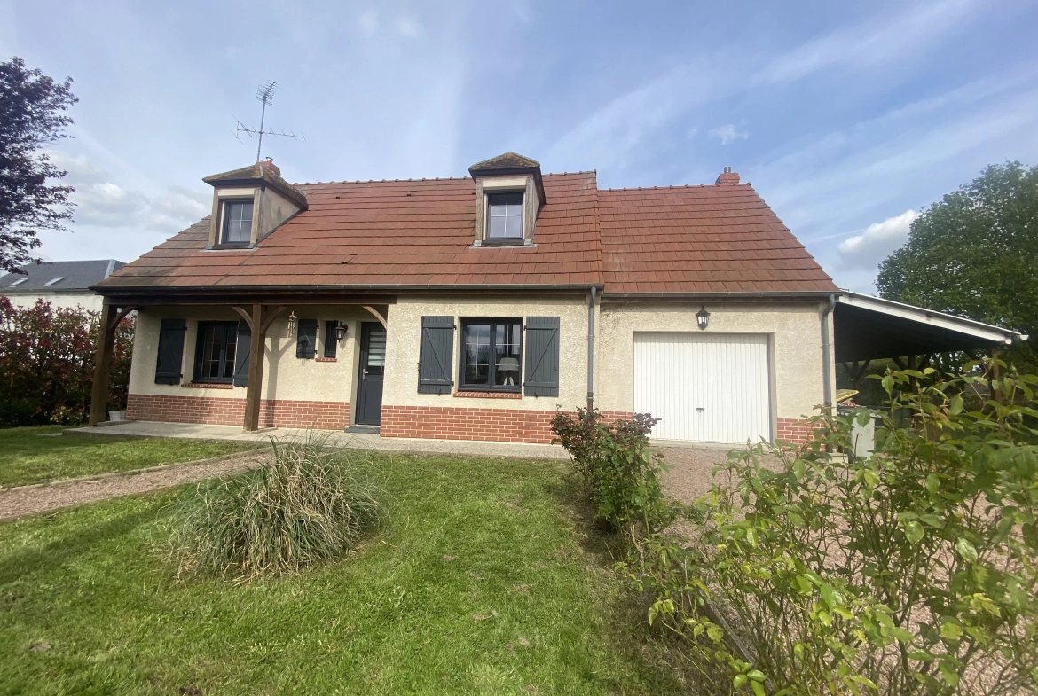 Maison individuelle à Amy avec jardin, garage et 3 chambres - 90 m² 