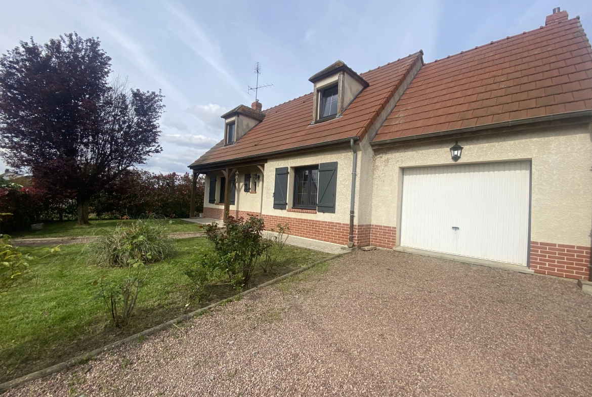 Maison individuelle à Amy avec jardin, garage et 3 chambres - 90 m² 