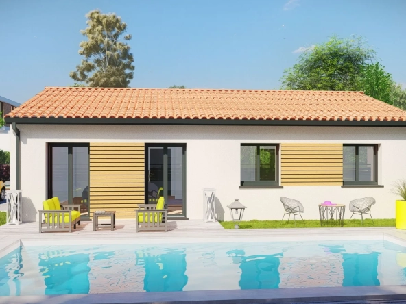 Maison neuve T4 à Saint-Jean sur terrain de 605 m² - Construction personnalisée