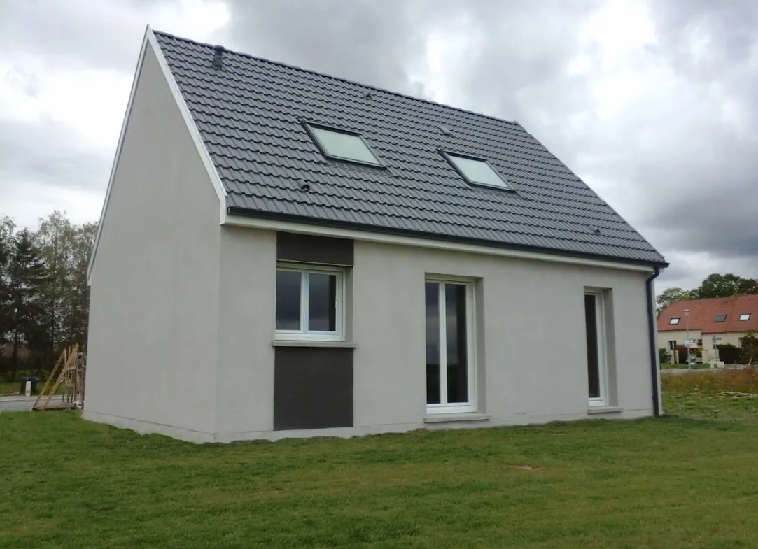 Maison neuve moderne en vente à Proyart avec prestations haut de gamme 