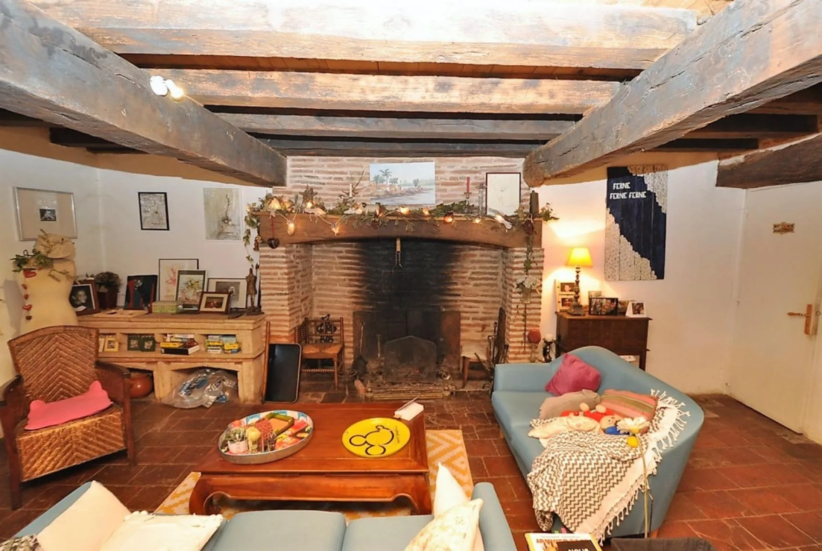 Magnifique maison de village du XVIe siècle à Gaillac avec terrasse et potentiel hôtel ou famille 