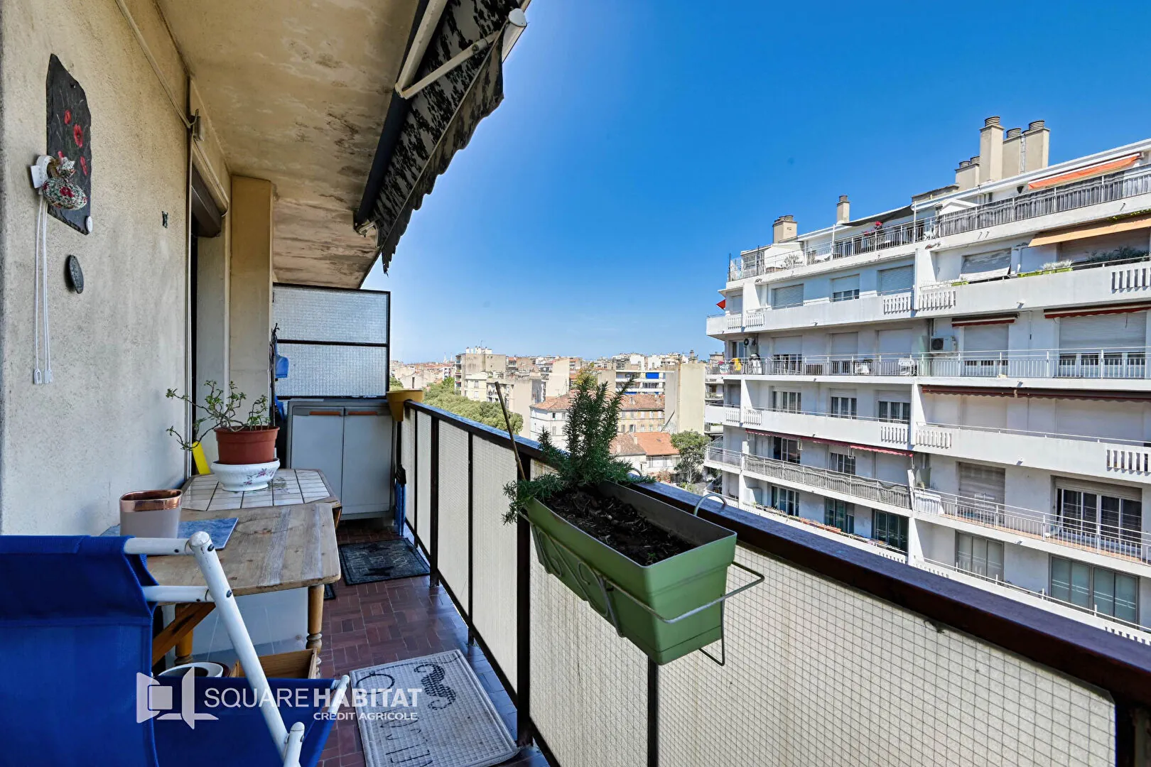 Appartement T3 en viager à Marseille dans le 4ème arrondissement avec vue exceptionnelle 