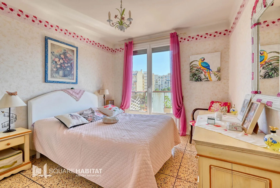Appartement T3 en viager à Marseille dans le 4ème arrondissement avec vue exceptionnelle 