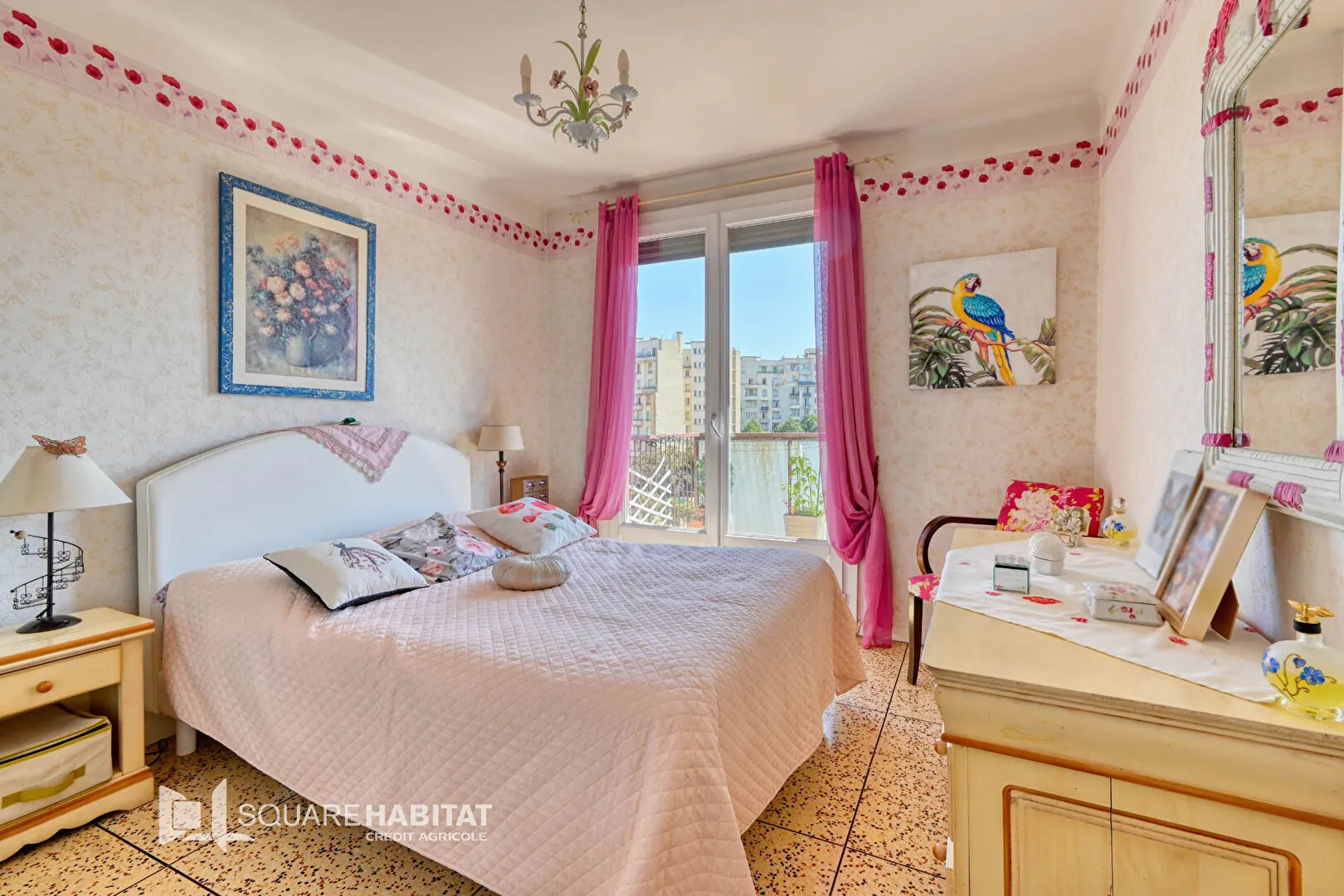 Appartement T3 en viager à Marseille dans le 4ème arrondissement avec vue exceptionnelle 