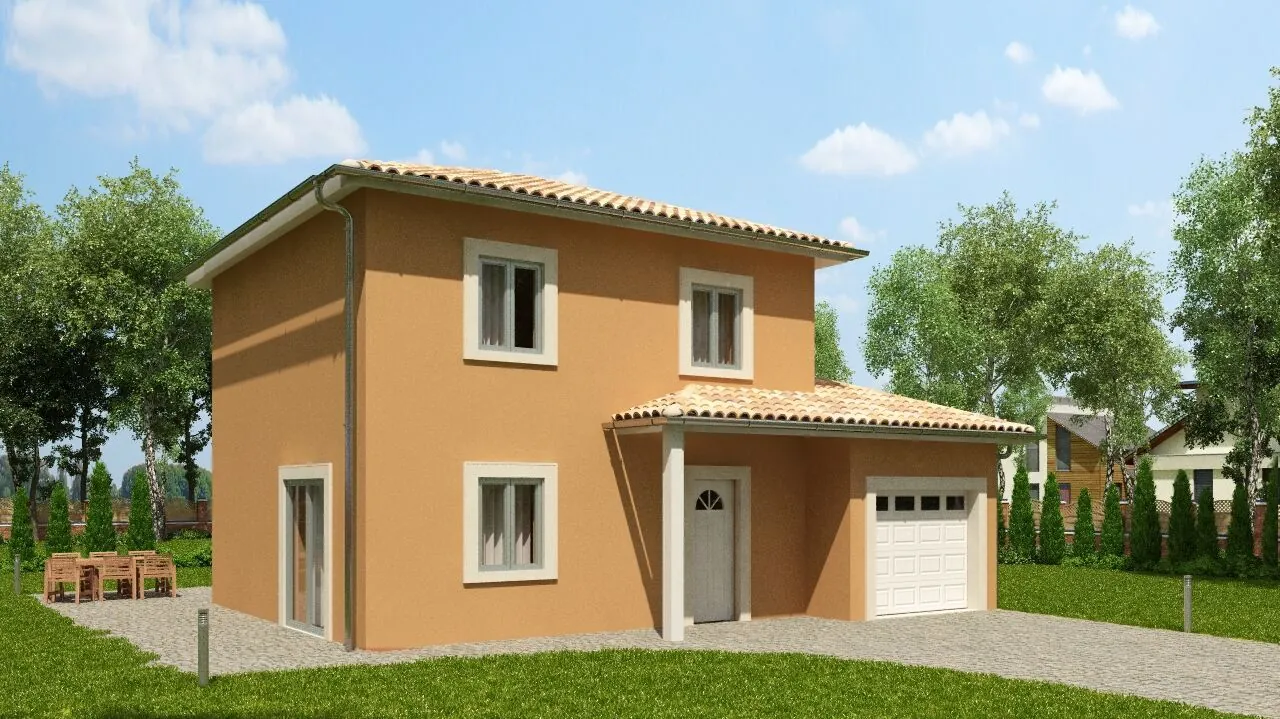 Construction d'une maison moderne à La Chapelle de Guinchay - Projet personnalisé 