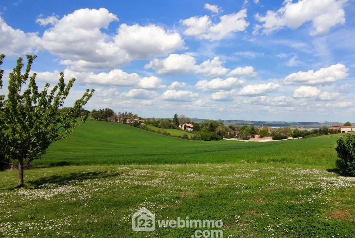 À vendre en viager occupé une maison de 155 m² à Auvillar (82) avec terrasse et garage 